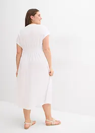 Robe en jersey crêpe aérien, bonprix