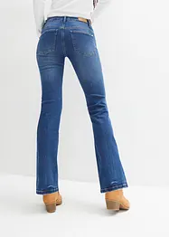 Jean bootcut taille mi-haute, extensible, bonprix
