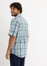 Chemise manches courtes en seersucker 100% coton, bonprix