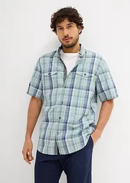 Chemise manches courtes en seersucker 100% coton, bonprix
