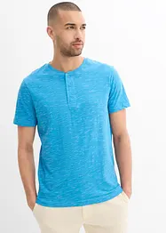Lot de 2 T-shirts col tunisien, bonprix