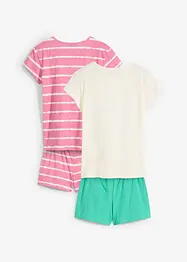 Lot de 2 pyjashorts, bonprix