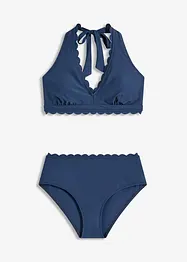 Bikini dos nu (ens. 2 pces) avec polyamide, bonprix