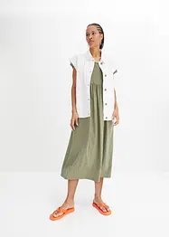 Robe midi en coton, bonprix