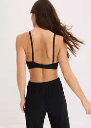 Lot de 2 soutiens-gorge bralette coton rembourrés sans armatures, bonprix