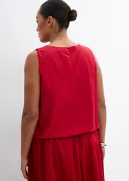 Blouse sans manches 100% coton, bonprix