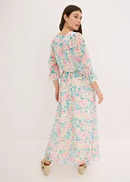 Robe longue en crêpe, bonprix