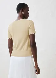 Pull coton et soie, bonprix