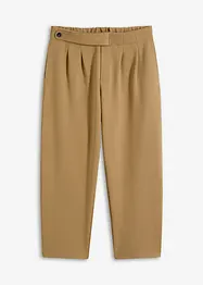 Pantalon en jersey à pinces, bonprix