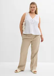 Blouse sans manches rayée, bonprix