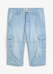 Jean cargo 3/4 Regular droit, bonprix