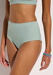 Bas de bikini taille haute, largeur réglable, bonprix