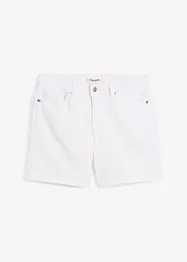 Bermuda en jean taille mi-haute, peu extensible, bonprix