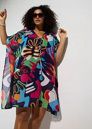 Tunique de plage en crêpe, bonprix