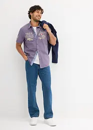 Chemise imprimée à manches courtes, Slim Fit, bonprix