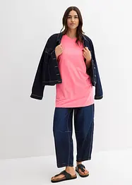 T-shirt boxy 100% coton, bonprix