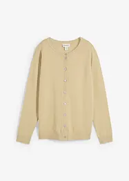 Gilet en maille, col rond, bonprix