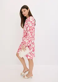 Robe-tunique imprimée en viscose fluide, bonprix