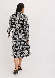 Robe-chemise imprimée et légère en lin majoritaire, bonprix