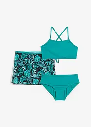 Bikini et jupe (Ens. 3 pces.), bonprix