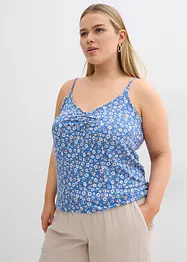 Top à fleurs en viscose fluide, bonprix