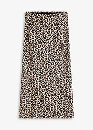 Jupe midi en satin, bonprix
