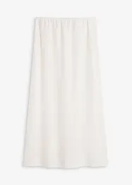 Jupe midi en satin, bonprix