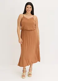 Robe en jersey avec dentelle, bonprix