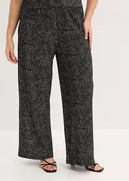 Pantalon en jersey crêpe, bonprix