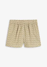 Short avec broderies anglaises, bonprix