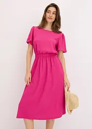 Robe légère en jersey crêpe, bonprix