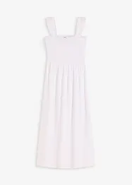 Robe en jersey avec détail smocké, bonprix