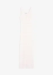 Robe longue aspect crochet, bonprix