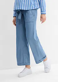 Pantalon de grossesse 2en1 léger avec bandeau taille mi-haute, bonprix