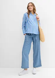 Pantalon de grossesse 2en1 léger avec bandeau taille mi-haute, bonprix