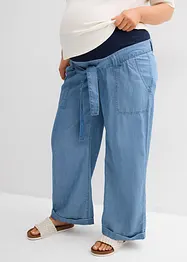 Pantalon de grossesse 2en1 léger avec bandeau taille mi-haute, bonprix
