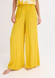 Pantalon taille élastiquée en viscose fluide, bonprix