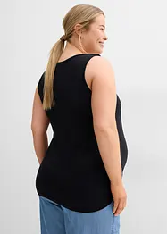 Lot de 2 tops de grossesse et d’allaitement en coton, bonprix