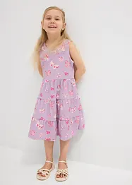 Robe en jersey effet froissé, bonprix