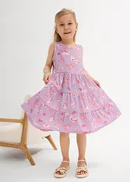 Robe en jersey effet froissé, bonprix