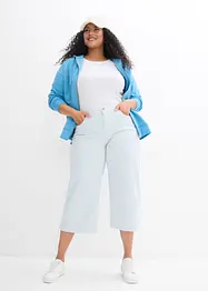 Pantalon en twill à taille élastiquée, bonprix