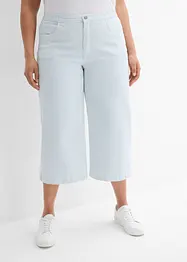 Pantalon en twill à taille élastiquée, bonprix