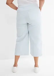 Pantalon en twill à taille élastiquée, bonprix