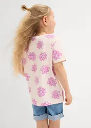 T-shirt en coton élastiqué, bonprix