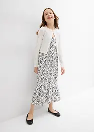 Robe longue en coton extensible, bonprix