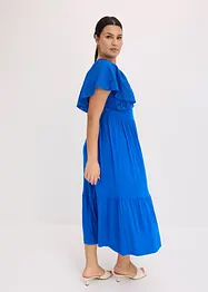 Robe en jersey à motif ajouré en viscose douce et extensible, bonprix