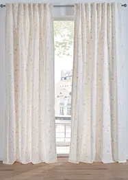 Voilage à imprimé floral (1 pce), bonprix