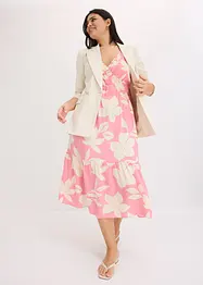 Robe à fines bretelles en viscose fluide, bonprix