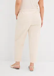 Jean barrel taille mi-haute élastiquée, bonprix