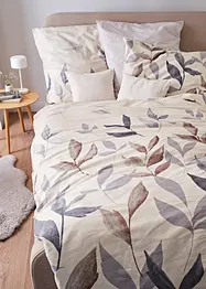 Parure de lit avec feuilles, bonprix